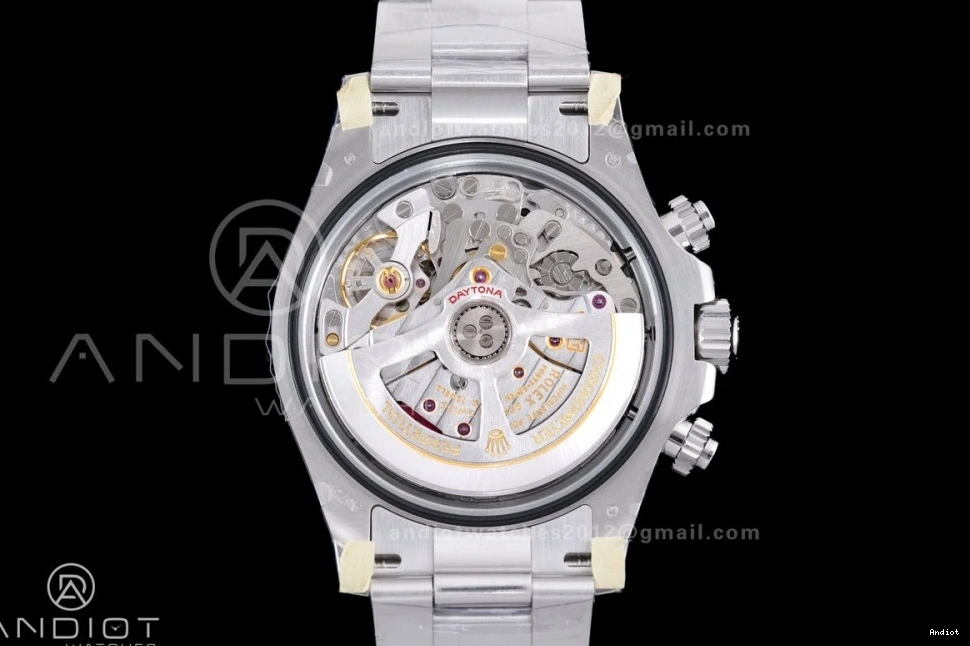 Silver VSF Black Edition 1:1 Weight Oyster 126509 Bracelet Daytona Dial On Gain DD4131 Sub-dial V3 Best 1129